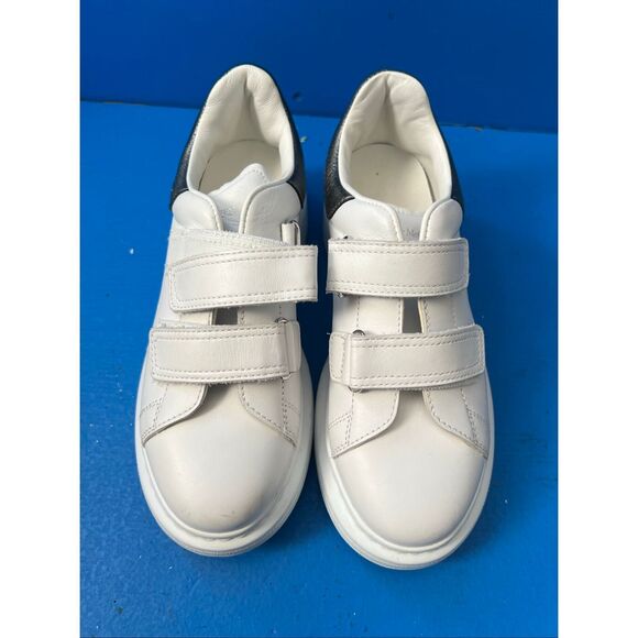 Alexander McQueen Tread Logo Sock Sneaker Black Size 32 eu and 1 us - Picture 4 of 7